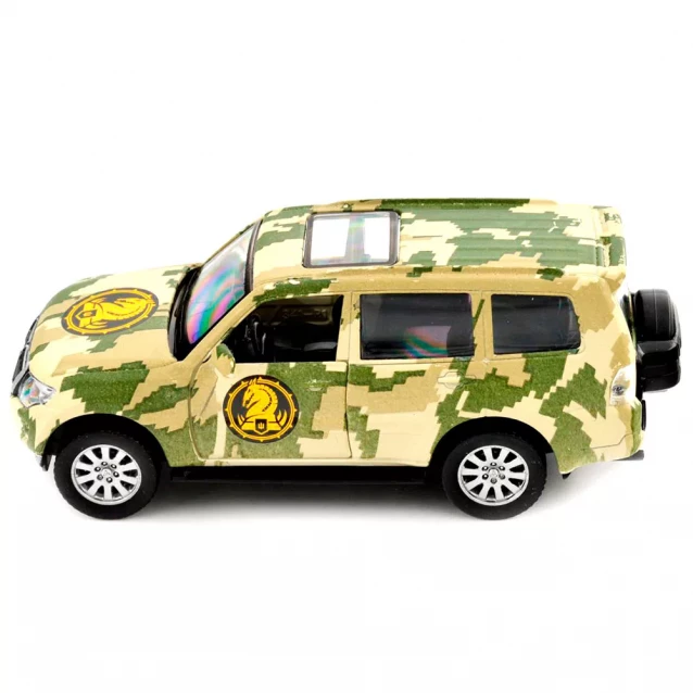 Автомодель TechnoDrive Шеврони Героїв Mitsubishi Pajero 4WD Turbo 47 ОМБр (250361M) - 2
