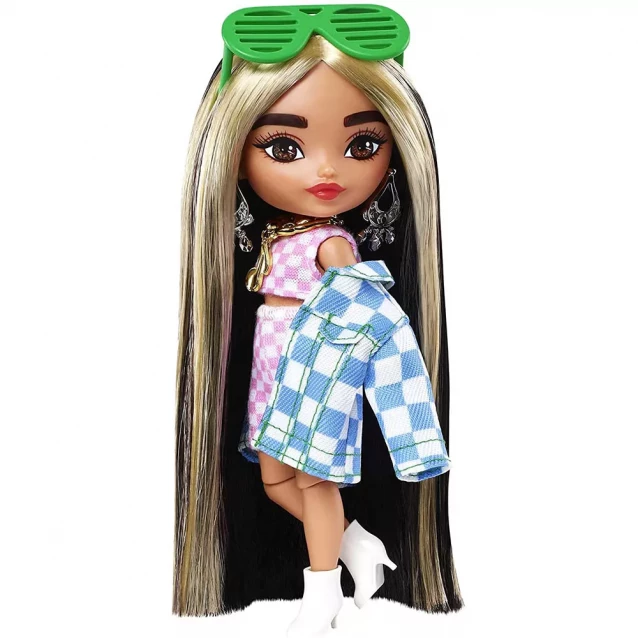 Міні-лялька Barbie "Екстра" Стильна леді (HGP64) - 5