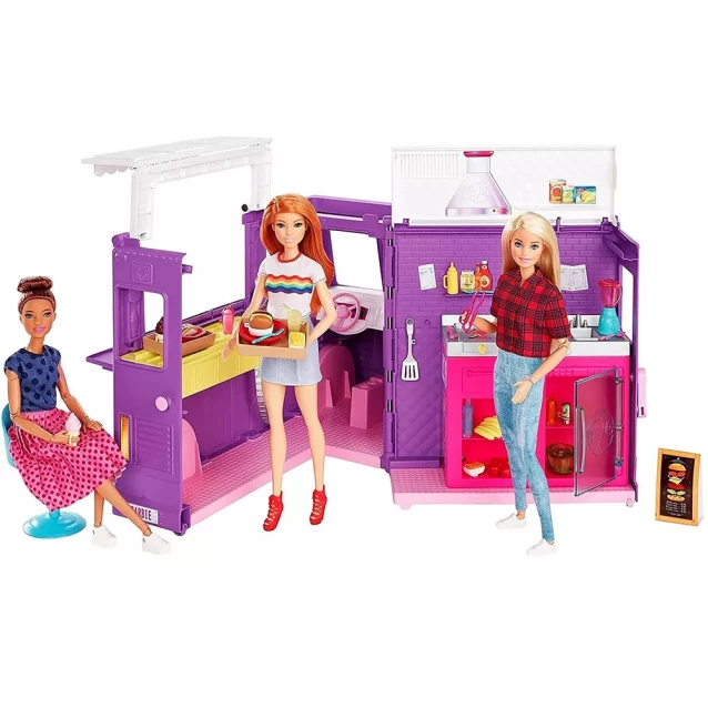 Barbie Фургончик з їжею Barbie GMW07 - 5