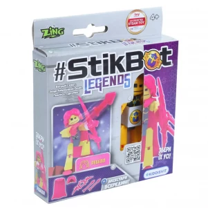Игровой набор для анимационного творчества StikBot Legends Ребелл (SB260RU_UAKD) детская игрушка