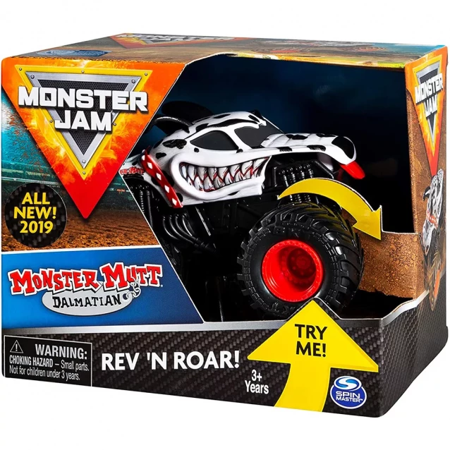 Іграшка машинка Monster Jam 1:43 арт. 6044990, 4 в асор., у коробці 12,5*15,2*10 см - 9