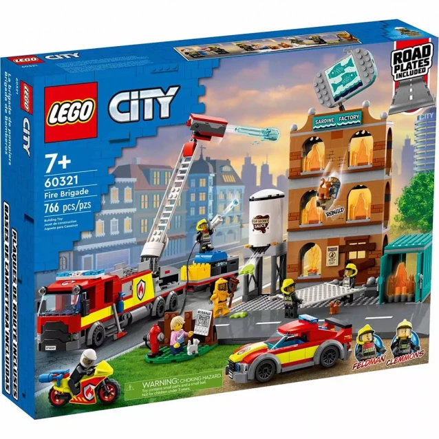 Конструктор LEGO City Пожежна бригада (60321) - 1