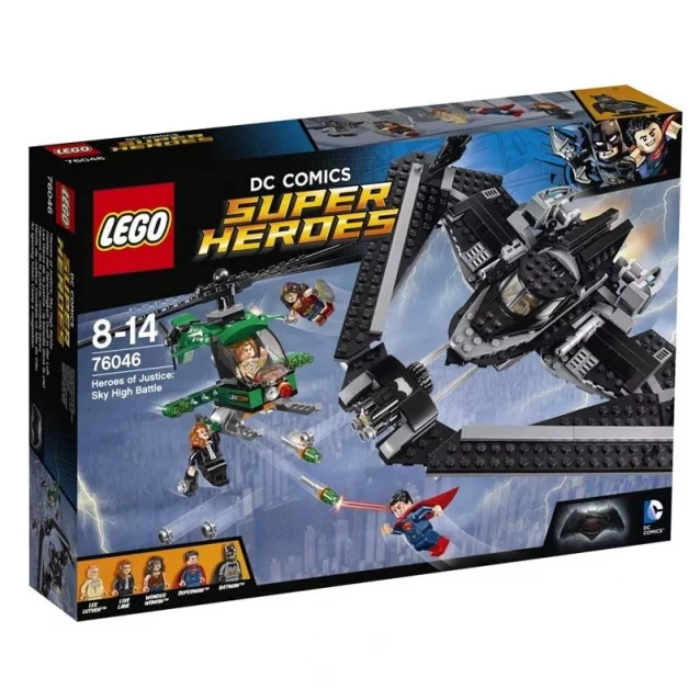 Конструктор LEGO Super Heroes Конструктор Герої Правосуддя: Битва Високо В Небі (76046) - 1