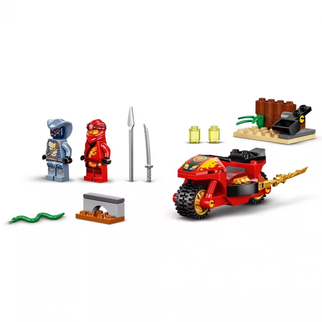 Конструктор LEGO Мотоцикл С Мечами Кая (71734) - 6