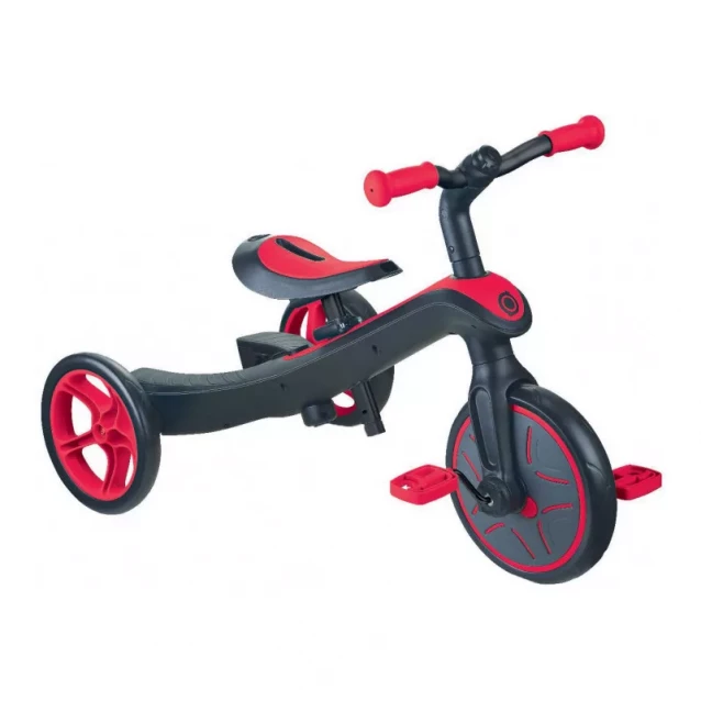GLOBBER Велосипед дитячий серії EXPLORER TRIKE 4 в1 (червоний, до 20кг, 3 колеса) - 6