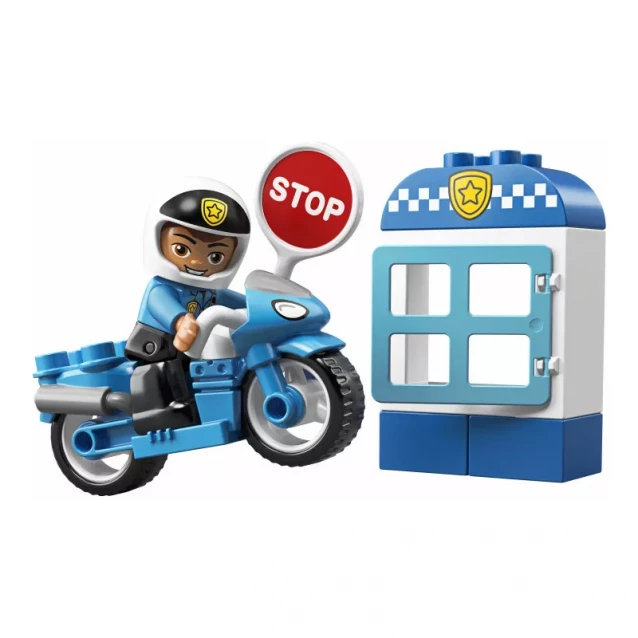 Конструктор LEGO Duplo Полицейский мотоцикл (10900) - 2