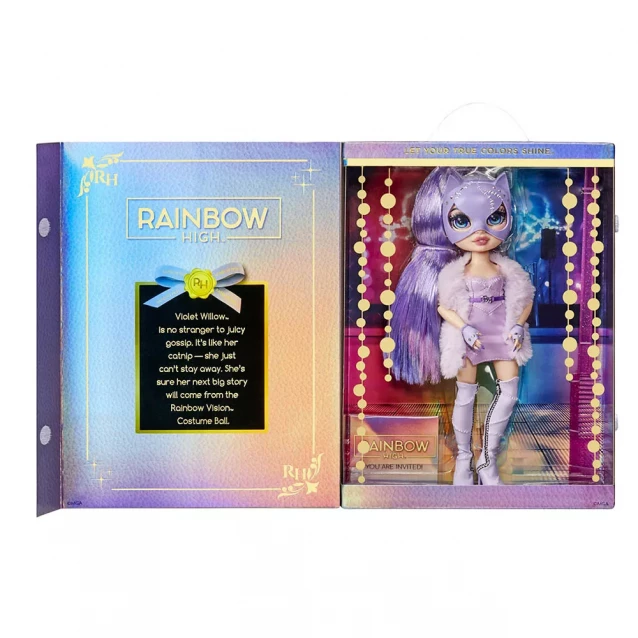 Лялька Rainbow High Costume Ball Вайолет Віллоу (424857) - 1