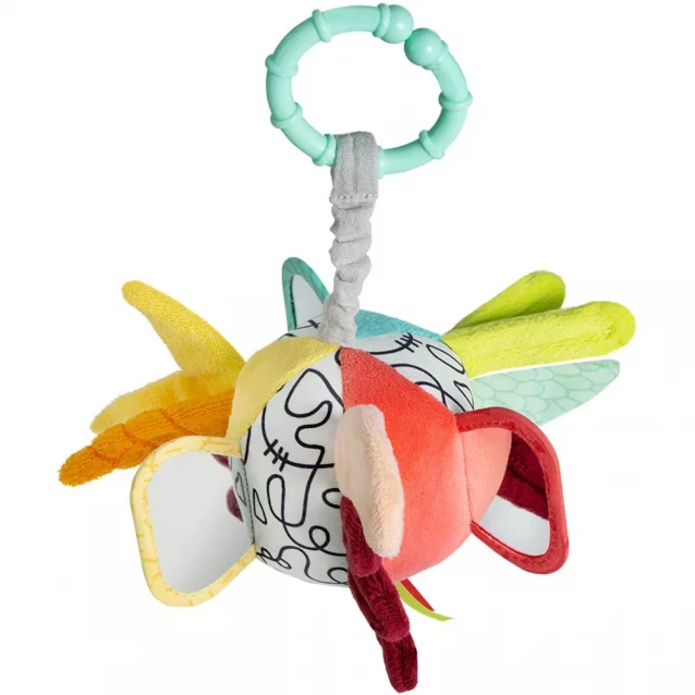 Мягкая игрушка-подвеска Baby Fehn Мяч DoBabyDoo (530) - 2