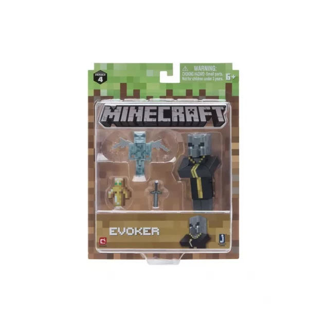 Коллекционная фигурка Minecraft Evoker серия 4 - 1