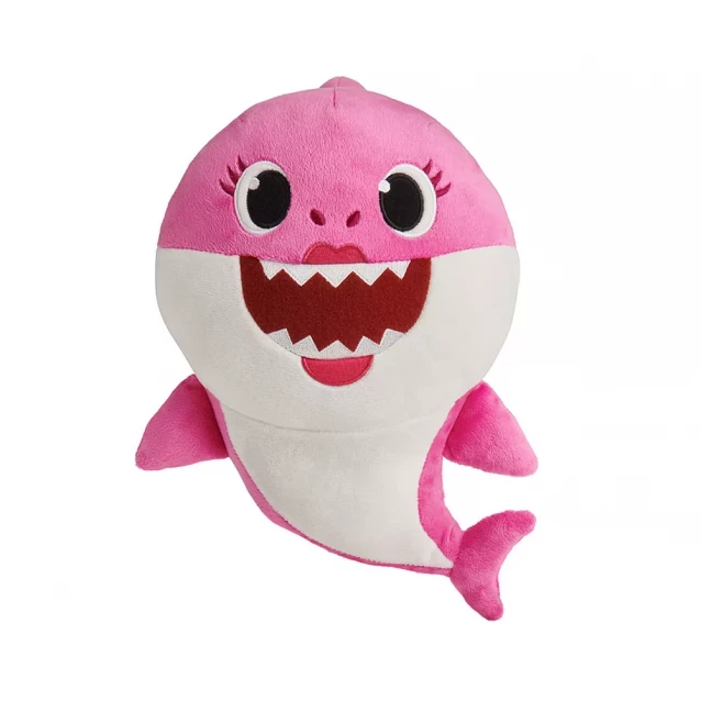 Baby Shark Інтерактивна м'яка іграшка МАМА АКУЛЕНЯТКА 61033 - 1