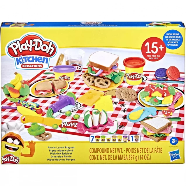 Набір для творчості із пластиліном Play-Doh Кухня в асортименті (F1791) - 4