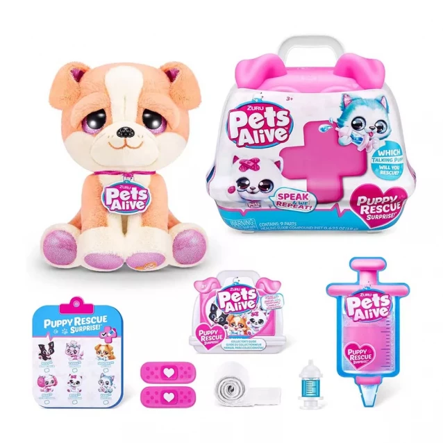 Інтерактивна іграшка Pets & Robo Alive Pet Shop Surprise Повторюшка-сплюшка в асортименті (9532) - 3