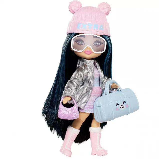 Лялька Barbie Extra Minis Fly Сніжна Леді (HPB20) - 3