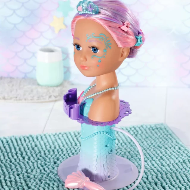 Кукла-манекен BABY BORN с автоматическим душем - СЕСТРИЧКА-РУСАЛОЧКА (на присоске, с аксессуарами) - 20