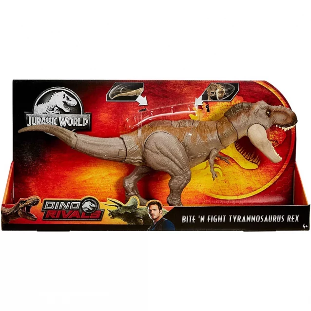 Jurassic World Величезна фігура Ті-рекс «Атакуй та кусай» з фільму «Світ Юрського періоду» GCT91 - 8