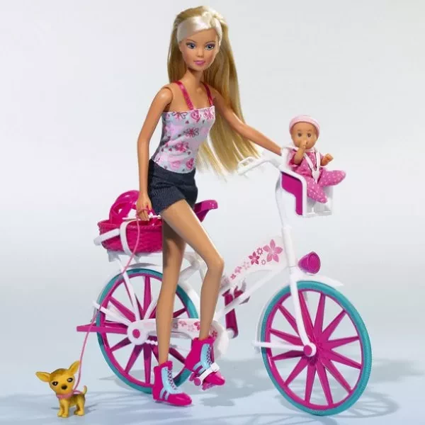 SIMBA Штеффі з малюком на велосипеді, 3+ - 3