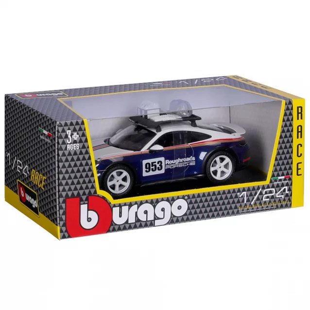 Автомодель Bburago Porsche 911 Dakar 1:24 (18-28029) - 8