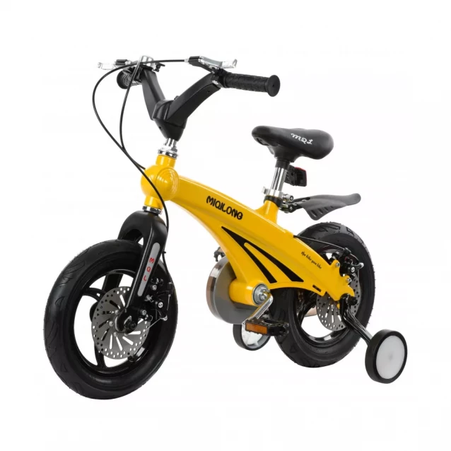 Детский велосипед Miqilong GN Желтый 12` MQL-GN12-Yellow - 1