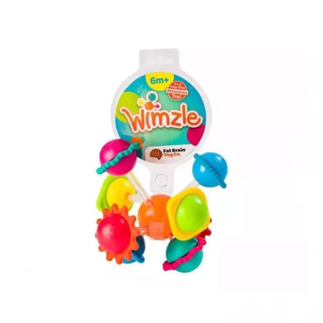Іграшка-прорізувач Сенсорні кулі Fat Brain Toys Wimzle - 2