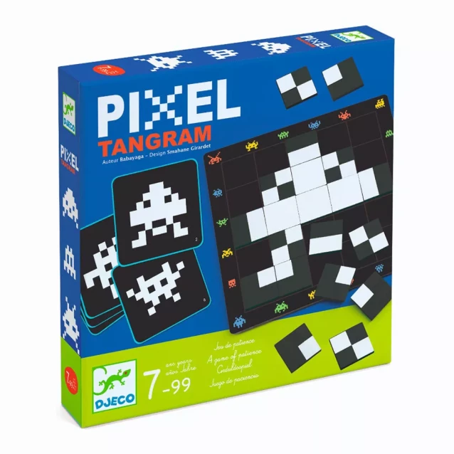 Настільна гра DJECO Pixel Tamgram (DJ08443) - 1