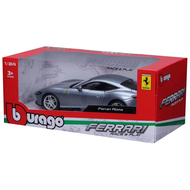 Автомодель Bburago Ferrari Roma 1:24 в ассортименте (18-26029) - 5