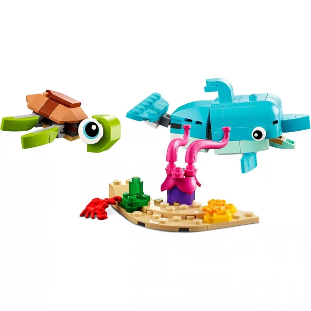 Конструктор LEGO Creator Дельфін та черепаха (31128) - 4