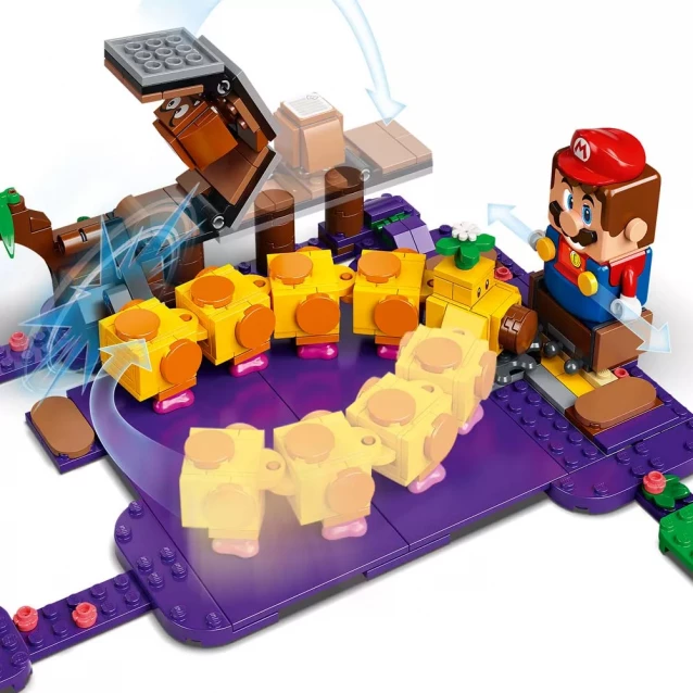 Конструктор Lego Super Mario Отруйне болото гусениці. Додатковий рівень (71383) - 4
