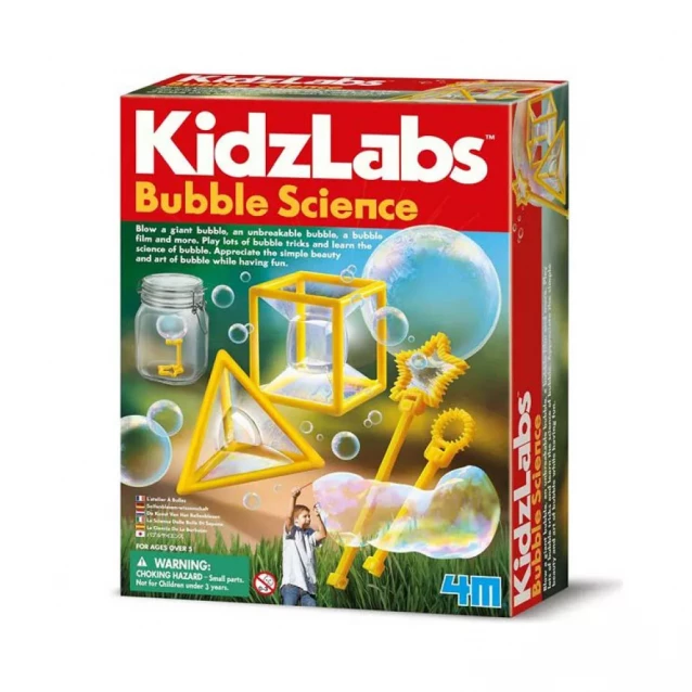 Чарівні мильні бульбашки 4M KidzLabs (00-03351) - 1
