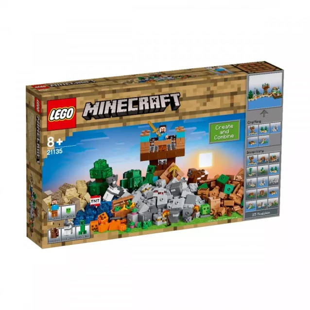 Конструктор LEGO Minecraft Верстак 2.0 (21135) - 2