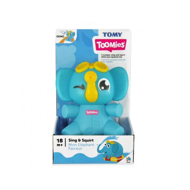 TOMY Іграшка для ванної «Співаюче слоненя» - 2
