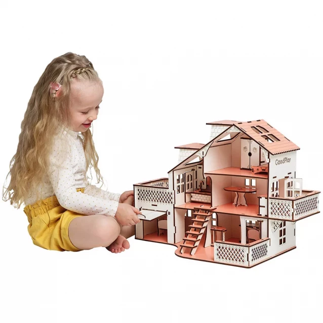 Кукольный дом GoodPlay с гаражом (В010) - 6