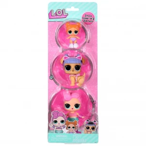 Лялька L.O.L. Surprise! OPP Tot + Pet + Lil Sis Вейвс Канзас К9 Ліл Бітс (987864) лялька ЛОЛ