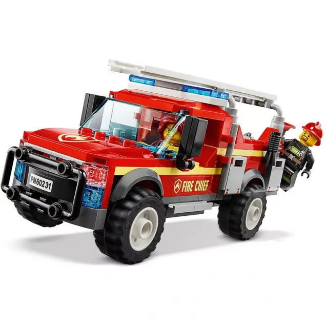 Конструктор LEGO City Грузовик начальника пожарной части (60231) - 4