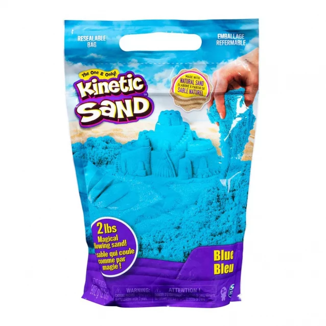 Кинетический песок KINETIC SAND синий (71453B) - 1