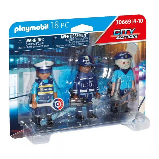 Игровой набор Playmobil Набор фигурок полиции (70669) - 3