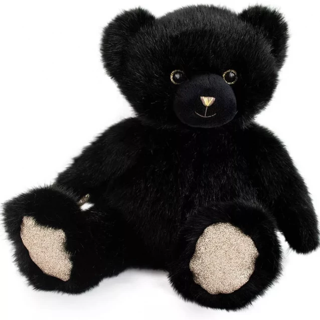 М'яка іграшка Doudou Ведмедик чорний 30 см (DC3565) - 1