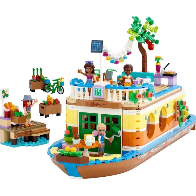 Конструктор LEGO Friends Плавучий будинок на каналі (41702) - 4