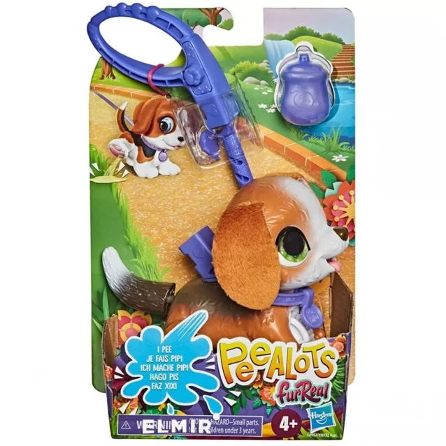 Интерактивная игрушка-каталка FurReal Friends Peealots Щенок бежевый (E8932/E8954) - 1