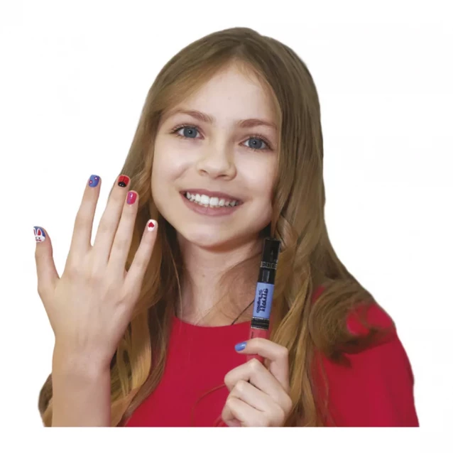 MALINOS Лак для нігтів дитячий Creative Nails на водній основі в асортименті (зелений+рожевий) - 7