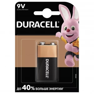 Батарейка Duracell 9V 6LR61 MN1604 1 шт (5006014) дитяча іграшка