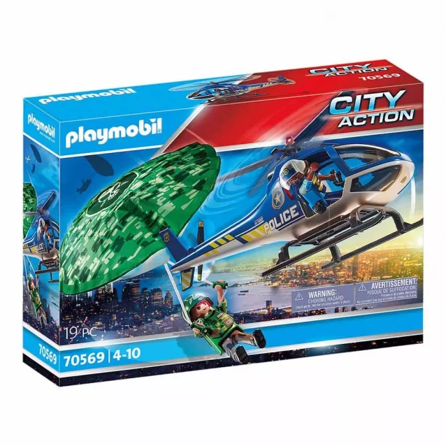 Ігровий набір Playmobil Поліцейський пошук (70569) - 1