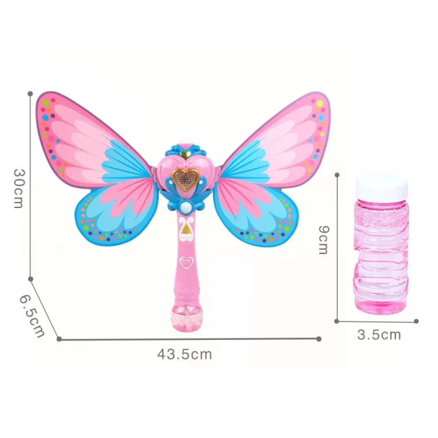 Мильні бульбашки "Чарівний метелик", 100 мл - 5