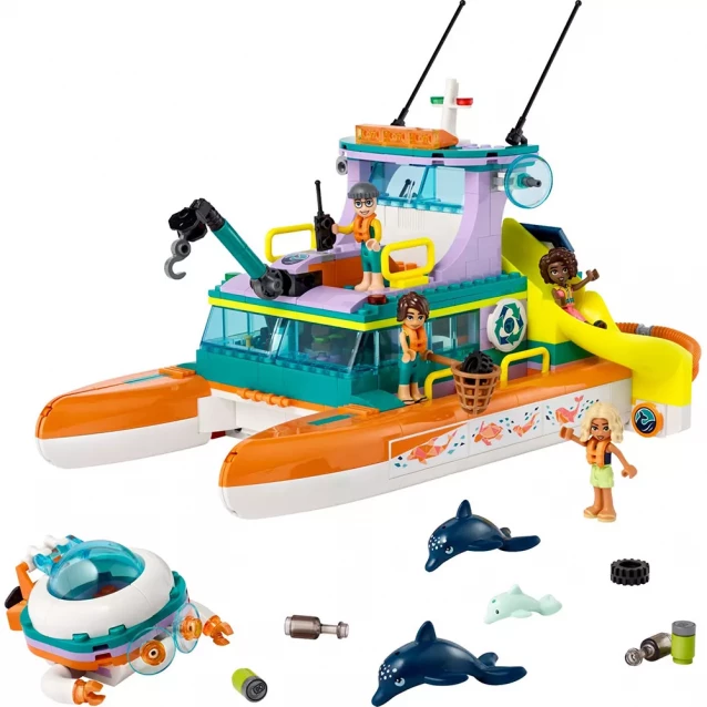 Конструктор LEGO Friends Лодка морской спасательной бригады (41734) - 3