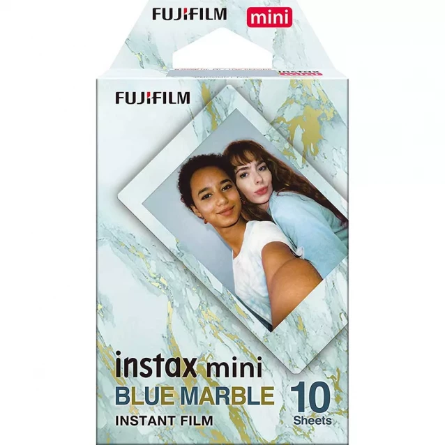 Касети Fujifilm Colorfilm Instax Mini Blue Marble WW 1 (16656461) - 1