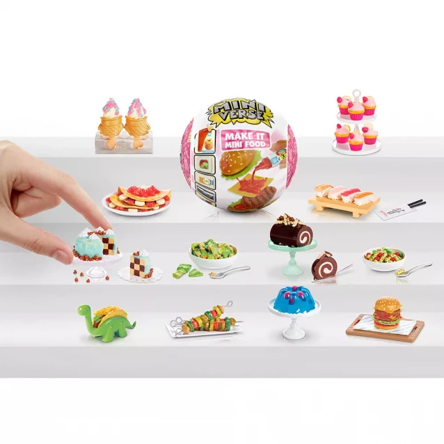 Ігровий набір-сюрприз Miniverse Mini Food Створи вечерю в асортименті (505419) - 8
