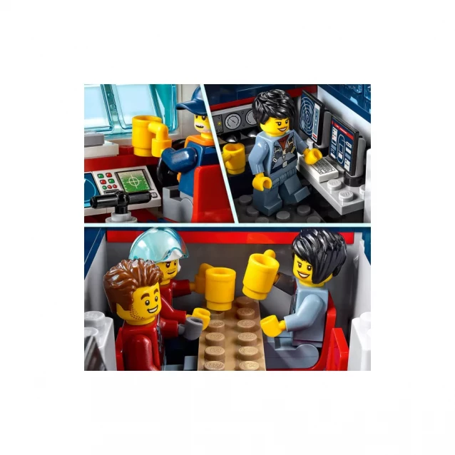 Конструктор LEGO City Океан: научно-исследовательский корабль (60266) - 6