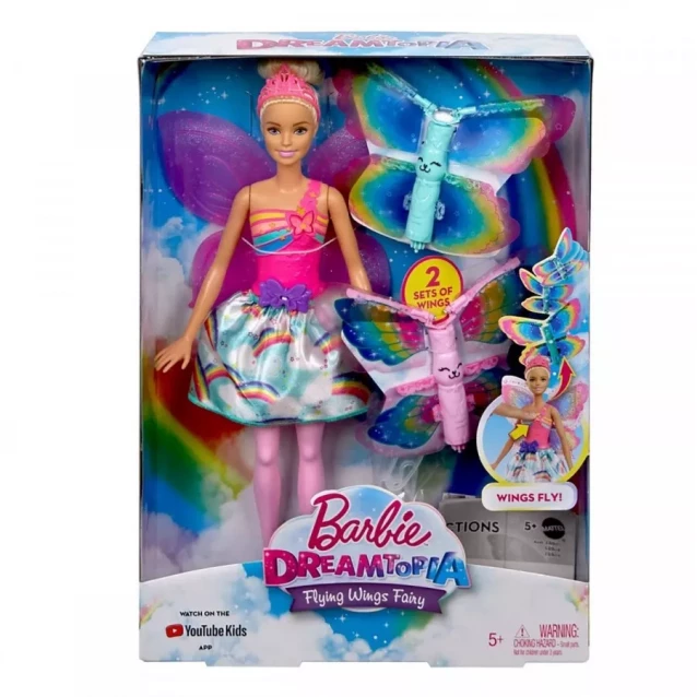 Лялька Barbie "Фея Літаючі Крильця" - 4