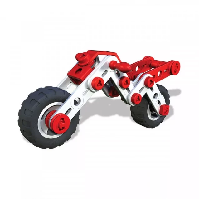 Іграшка конструктор Meccano 49 дет. арт 6026957 Junior 19,6*6*15 см мотоцикл - 1
