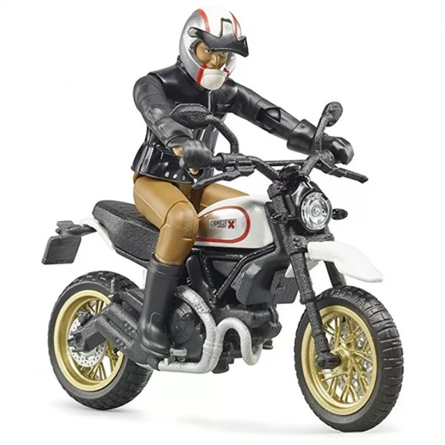 Игровой набор Bruder Мотоцикл с водителем (63051) - 4
