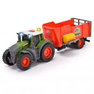 Трактор Dickie Toys Fendt з причепом 26 см (3734001) дитяча іграшка